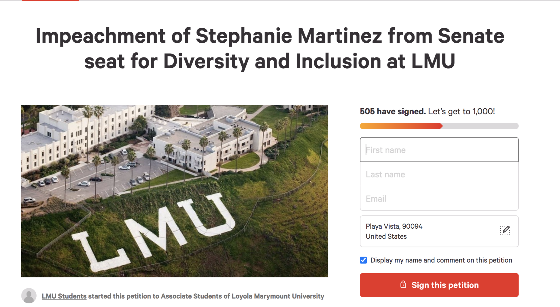 petition